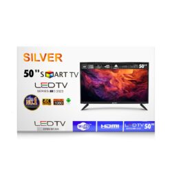 Silver Smart τηλεόραση 50” 4K UHD android 11.0 (50D500W) 2023 - Image 2