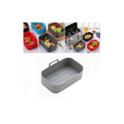 Φόρμα σιλικόνης 19x12cm για φριτέζα αέρος γκρι (1920) - Image 1