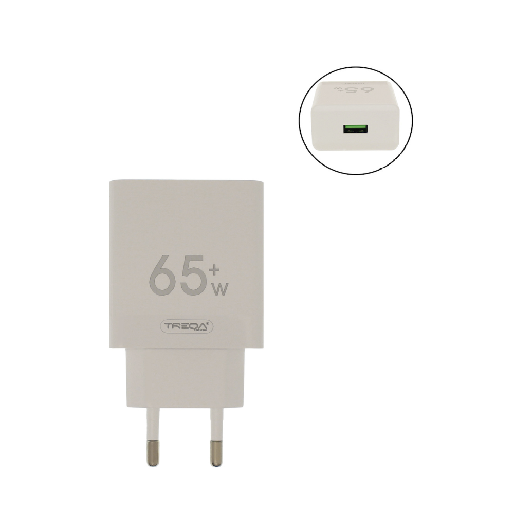 Φορτιστής ταχείας φόρτισης USB και καλώδιο Type-C 65W (CS-228)