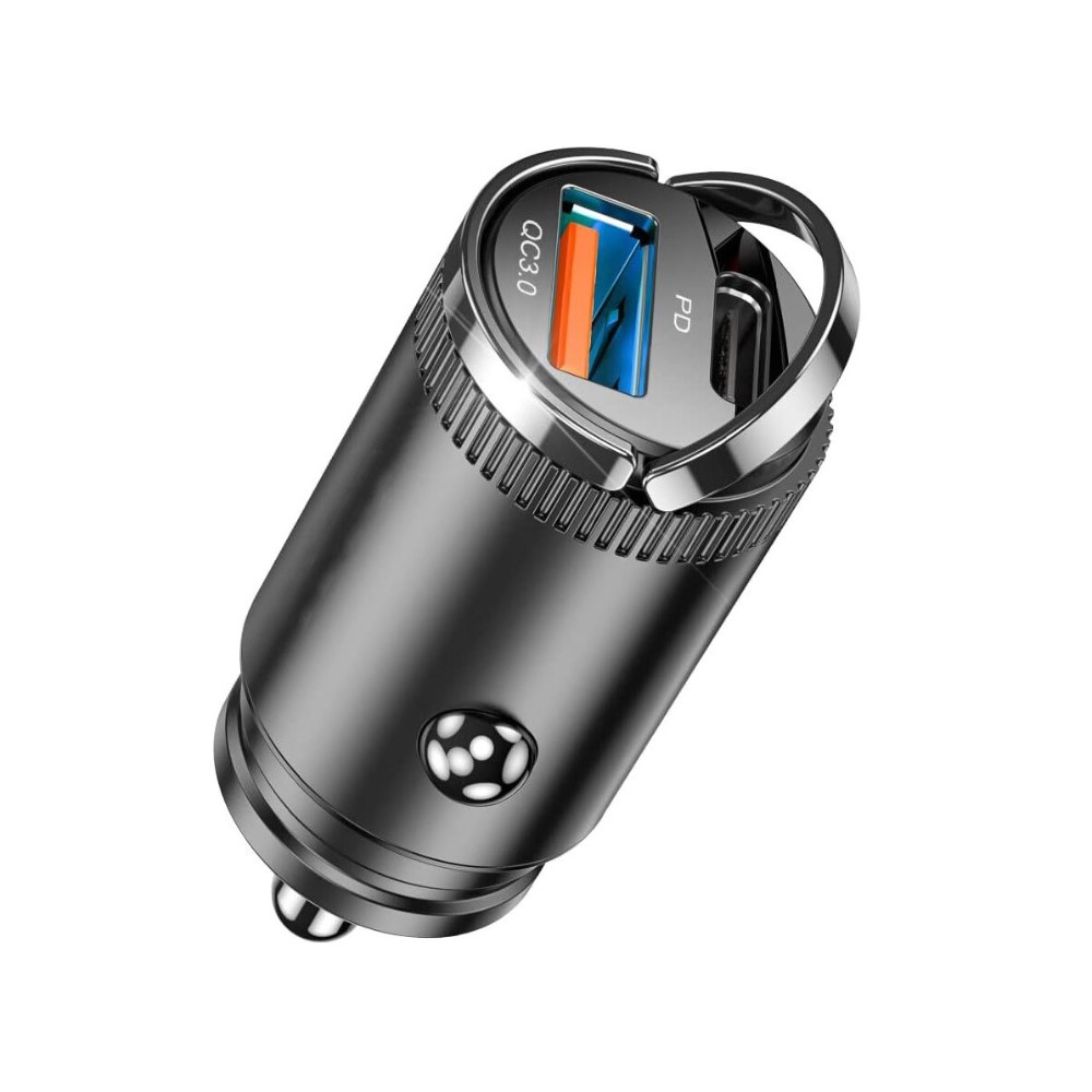 Treqa Φορτιστής Αυτοκινήτου 100w USB-A & Type-C 3.0 (CC-326)
